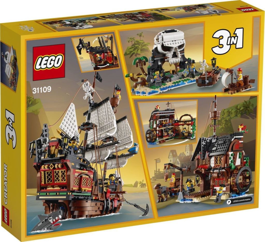 LEGO Creator 3in1 31109 – Piratenschiff (Pirate Ship)