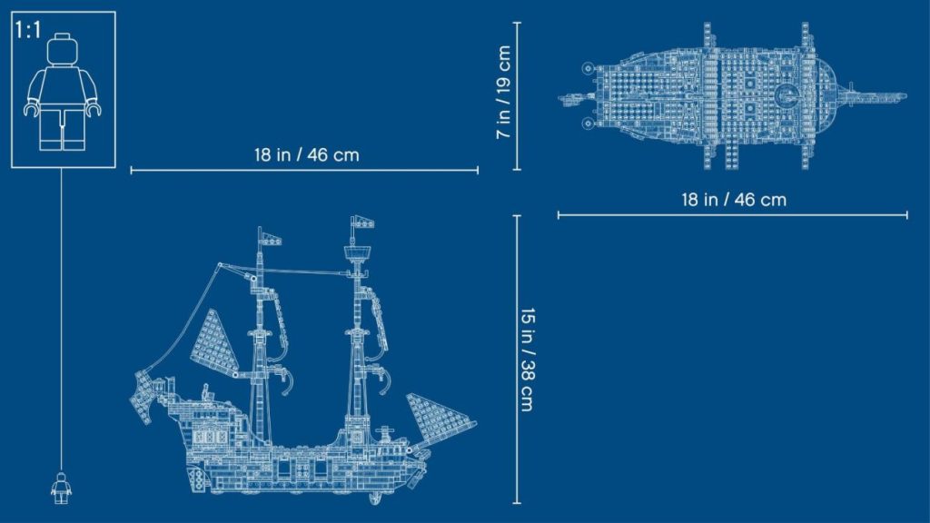 LEGO Creator 3in1 31109 – Piratenschiff (Pirate Ship)