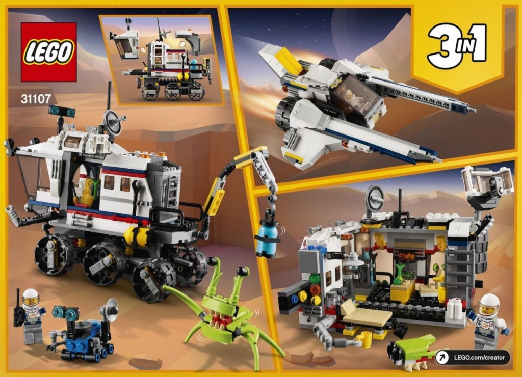 LEGO Duplo 31107 – Space Rover Explorer (Weltraum Erkundung)