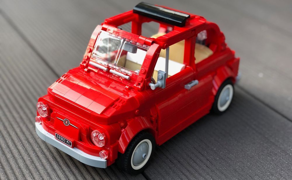 LEGO Fiat 500 F MOC: Bauanleitung zum Download