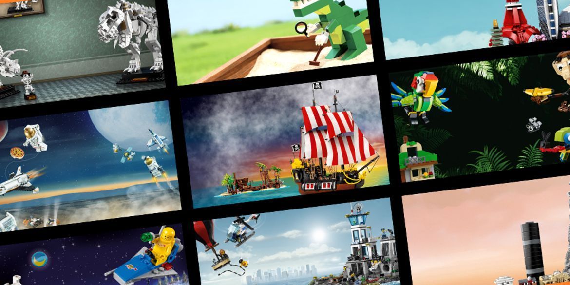 LetsBuildTogether: LEGO Hintergründe für Video-Calls