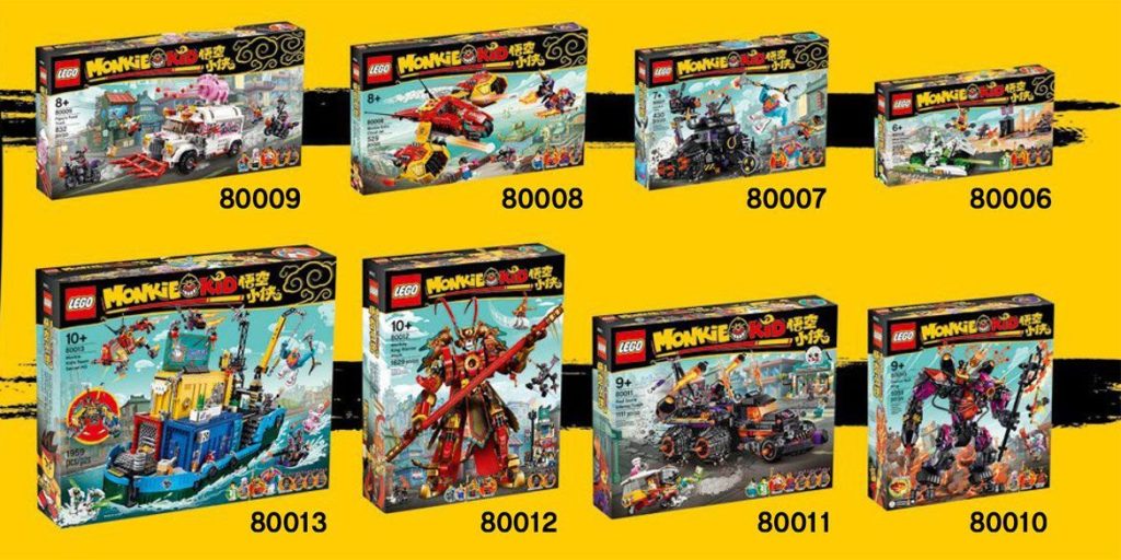 LEGO Monkie Kid Bauanleitungen