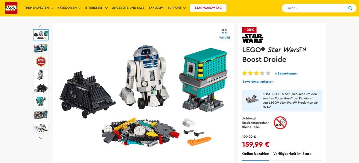 LEGO Star Wars Angebote zum May the 4th