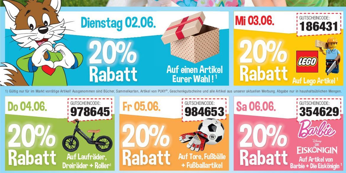 Rofu Kindertag Rabatt