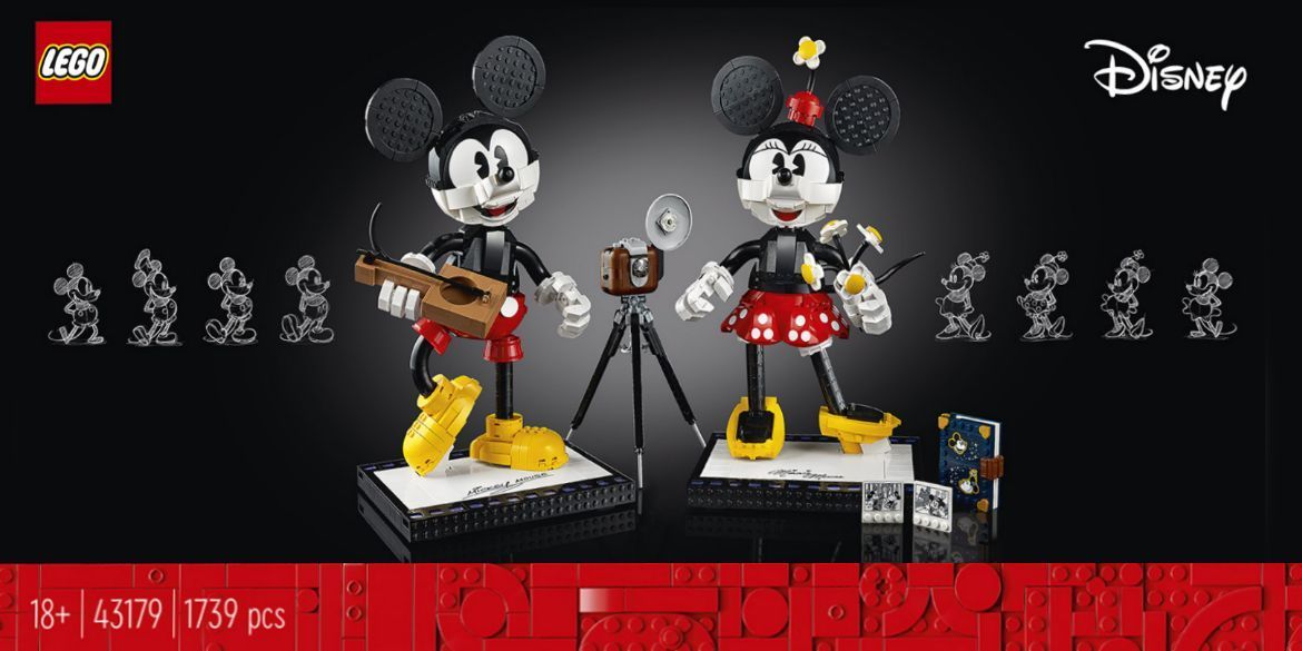LEGO Disney 43179 Mickey & Minnie Mouse