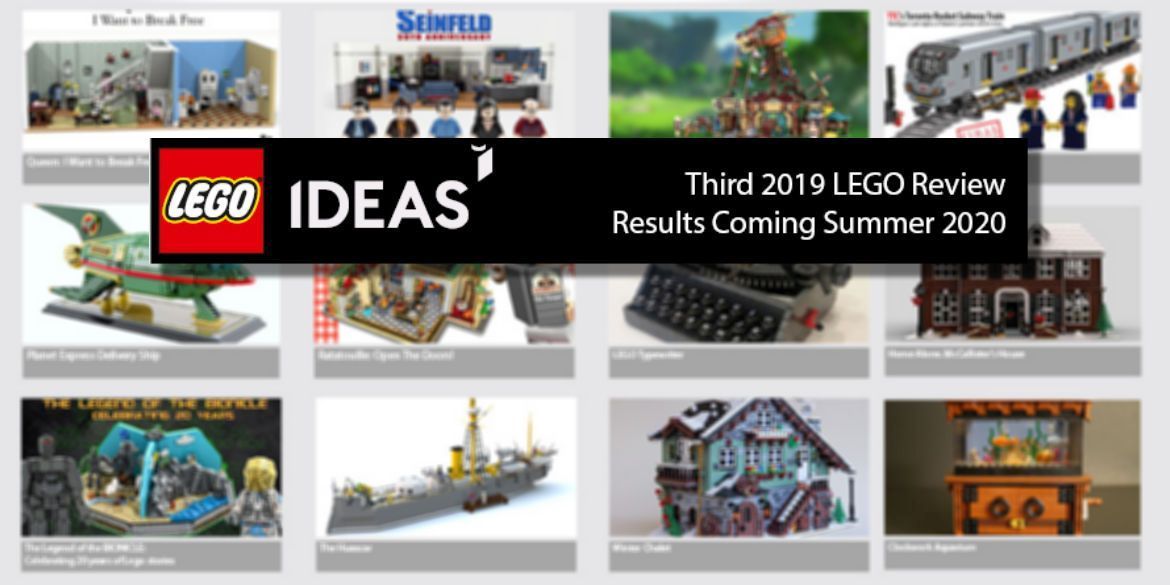 LEGO Ideas Ergebnisse für die 3. Runde 2019 werden verkündet.