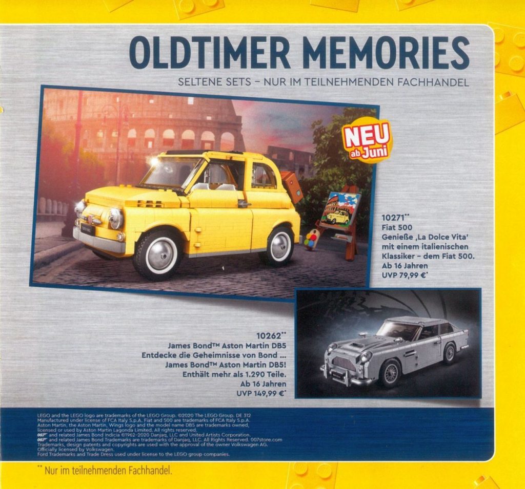 Neuer LEGO Katalog: Sonderseiten von SmythsToys & Co.