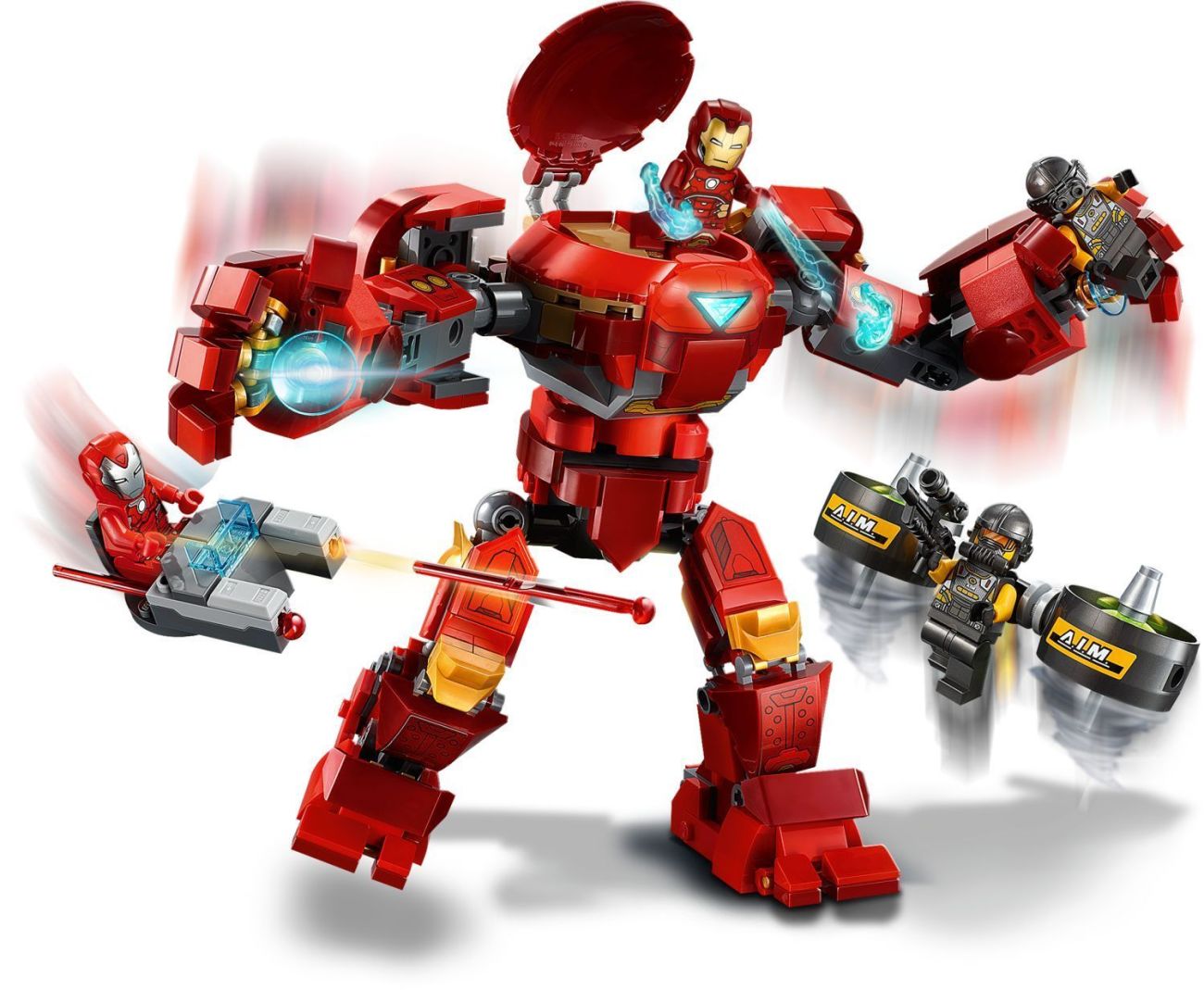 LEGO Marvel: alle Bilder zum Hulkbuster, Iron Man Helm und ...