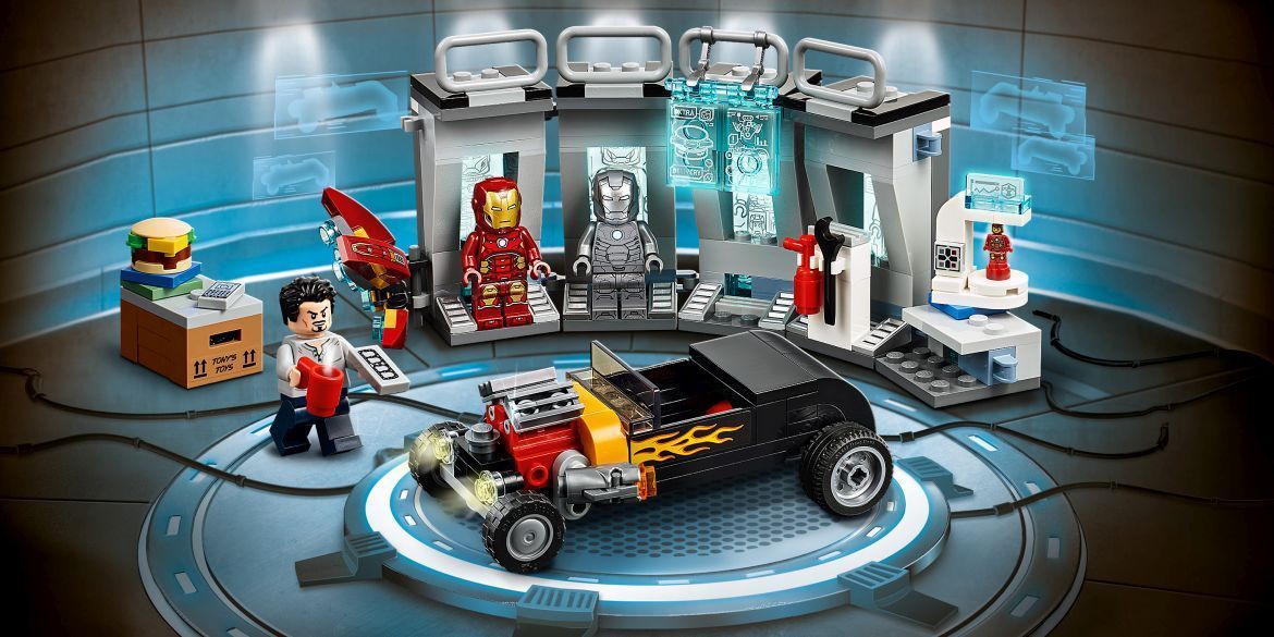 LEGO Marvel 76167 Iron Mans Arsenal