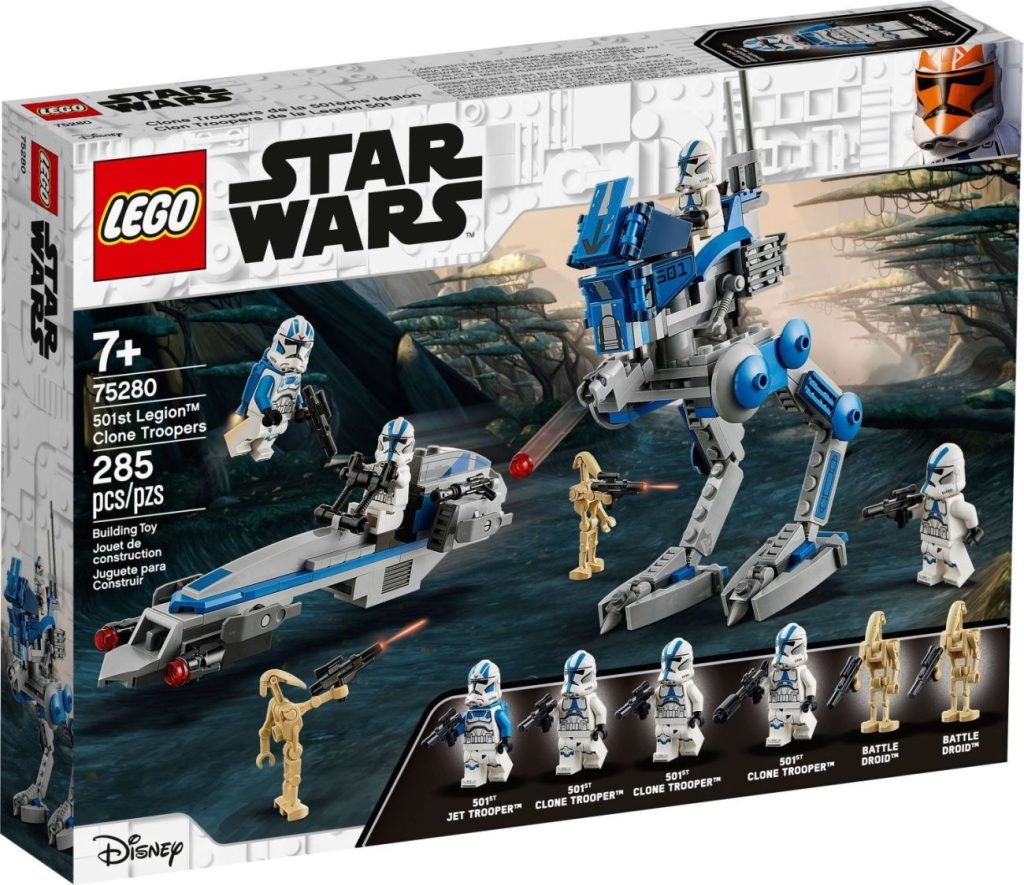 LEGO 75372 Clone Trooper & Battle Droid Battle Pack: 9 Figuren und jede Menge Zubehör!