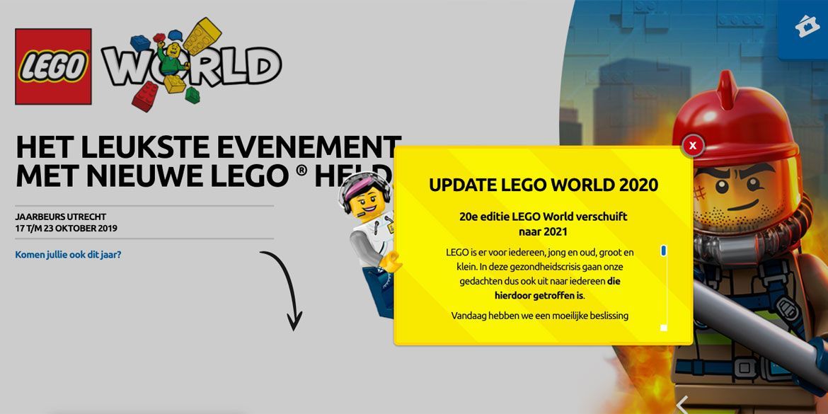 LEGO World Utrecht 2020