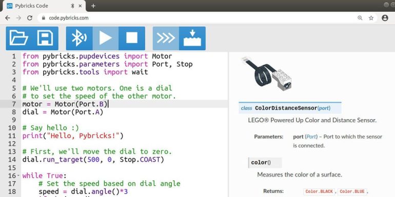 Pybricks für LEGO Control+ Technic Hub geht in Public BETA | PROMOBRICKS