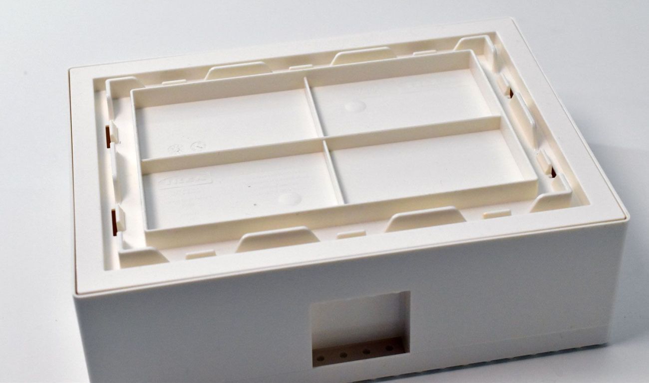 BYGGLEK LEGO® scatola con coperchio, 35x26x12 cm - IKEA Italia