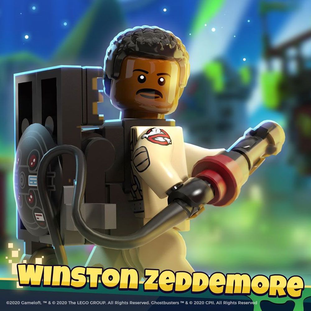 LEGO Legacy Ghostbusters Winston Zeddemore