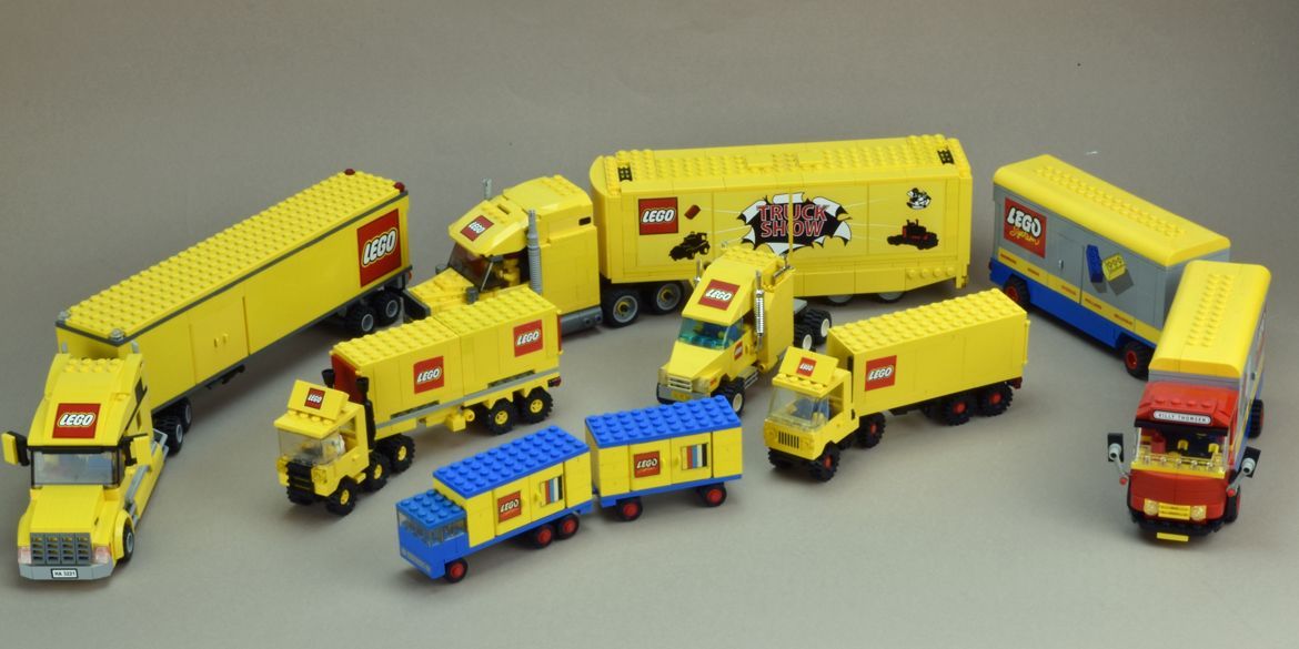 LEGO Brand Trucks im Wandel der Zeit