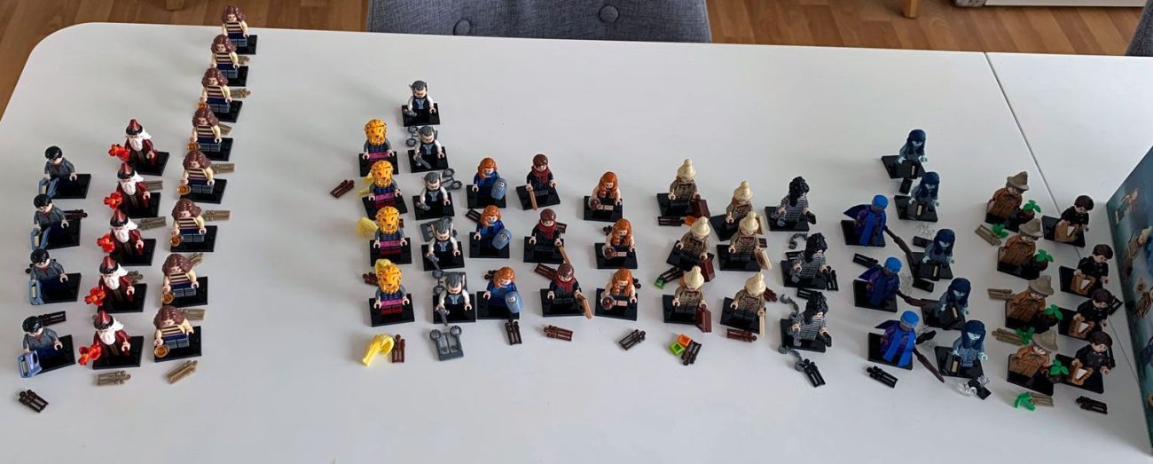 LEGO Harry Potter 71028 Minifiguren: So oft ist jede Figur dabei