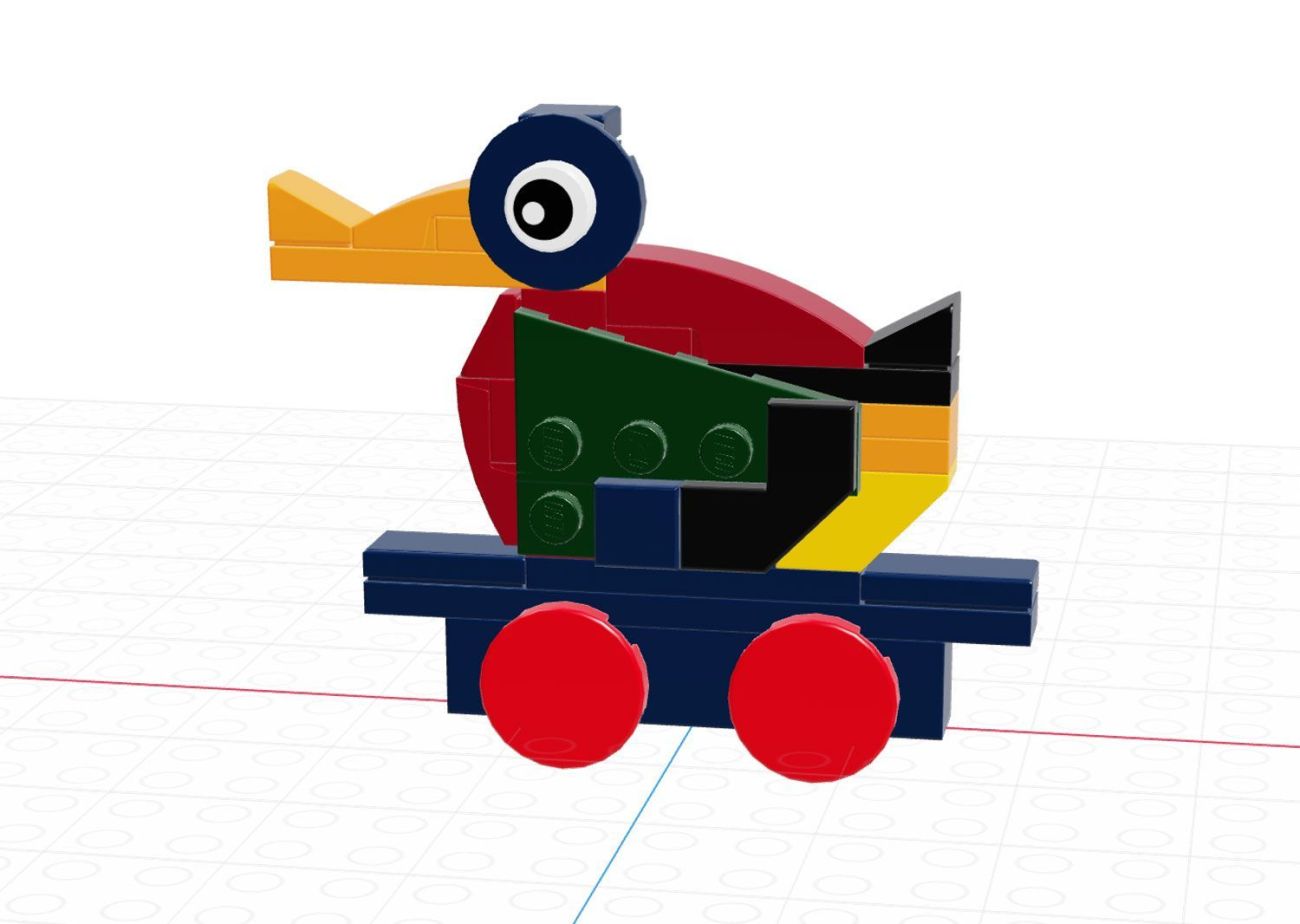 Wooden Duck Mecabricks