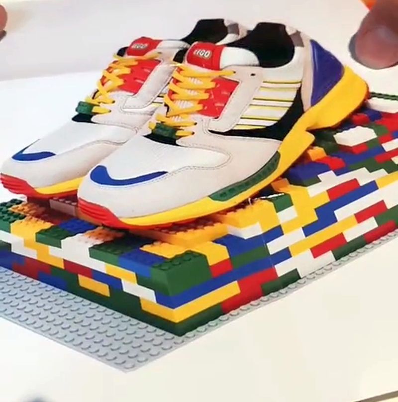 LEGO x adidas ZX 8000 Sneaker Unboxing und Preis
