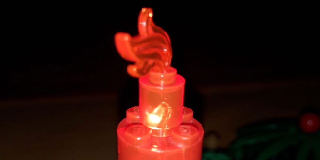 LEGO Adventskranz LED