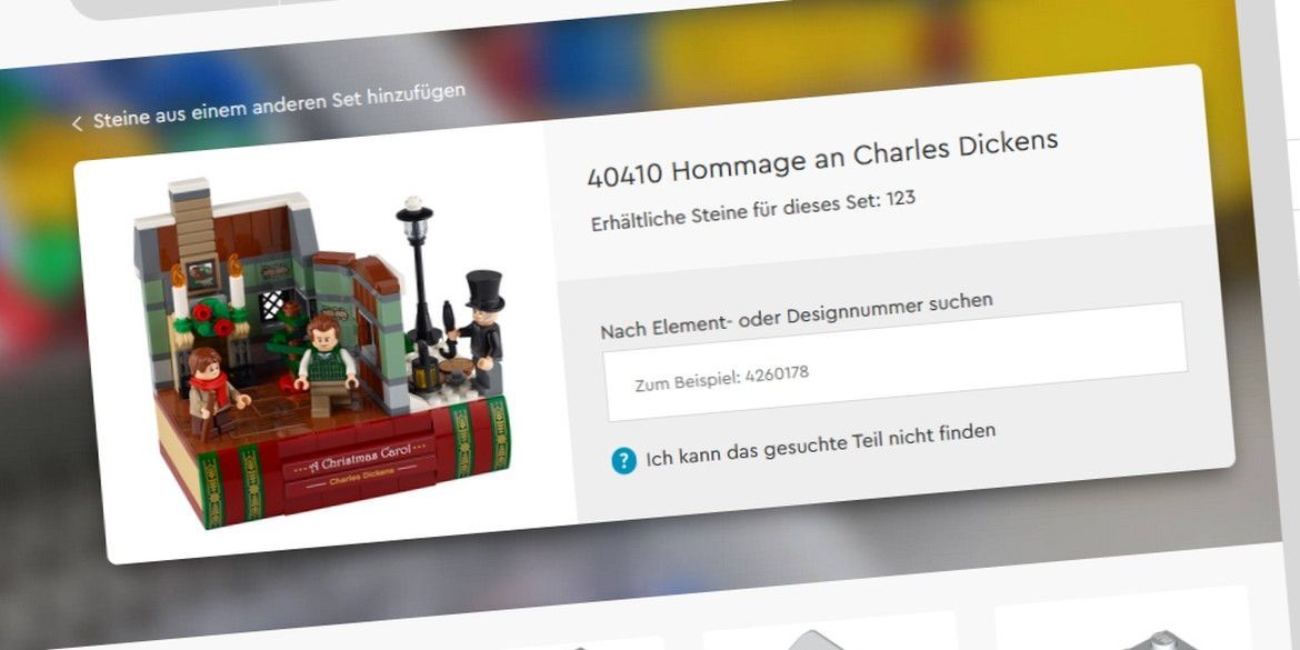 Lego 40410 Charles Dickens Tribute Als Gwp Promobricks Der Lego News Blog
