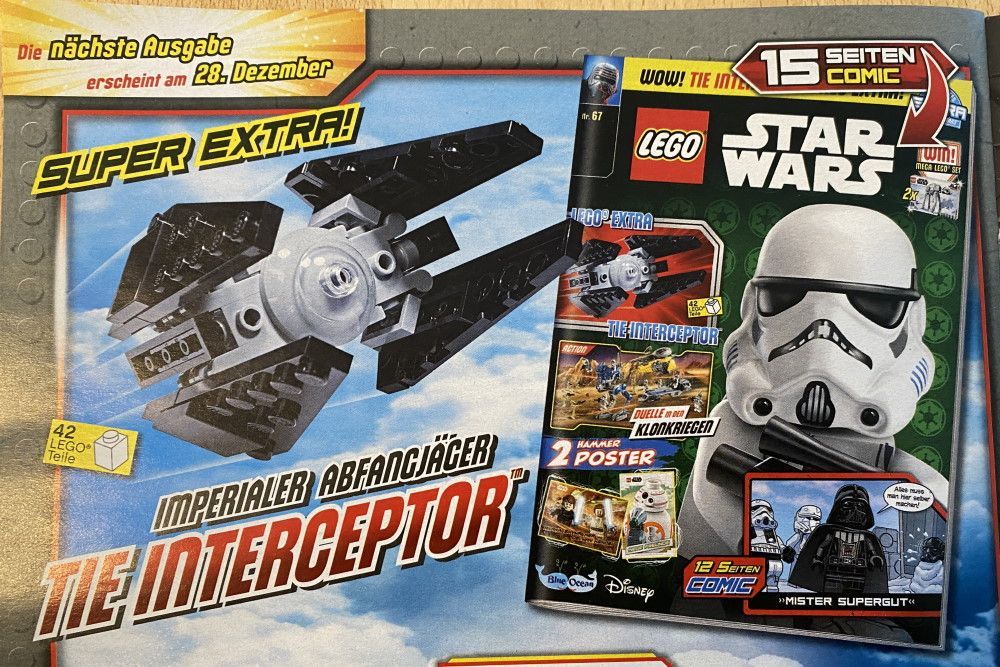 LEGO Star Wars Magazin 11/2020: Jedi Interceptor & Heftvorschau
