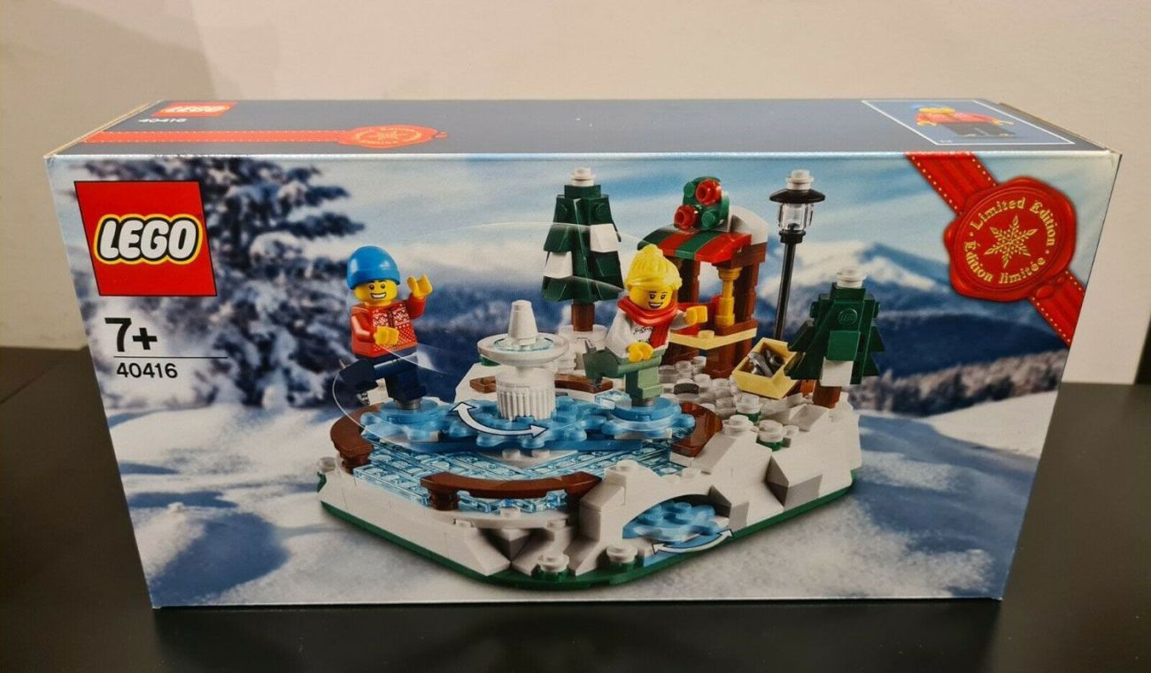 LEGO 40416 Ice Skating Rink: Offizielle Bilder zur Gratis-Zugabe
