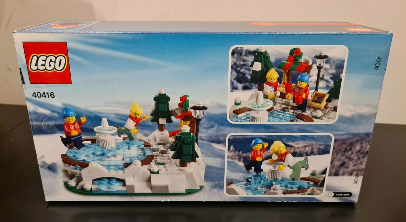 LEGO 40416 Ice Skating Rink: Offizielle Bilder zur Gratis-Zugabe