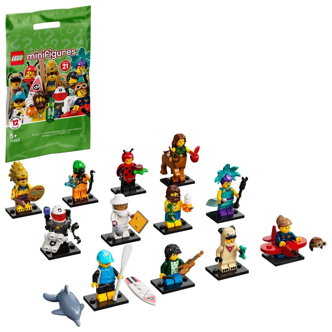 LEGO 71029 Minifiguren Serie 21: Offizielle Bilder