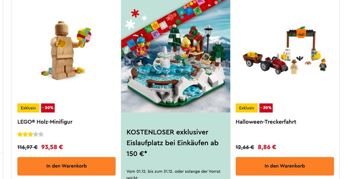 Sale LEGO Online-Shop