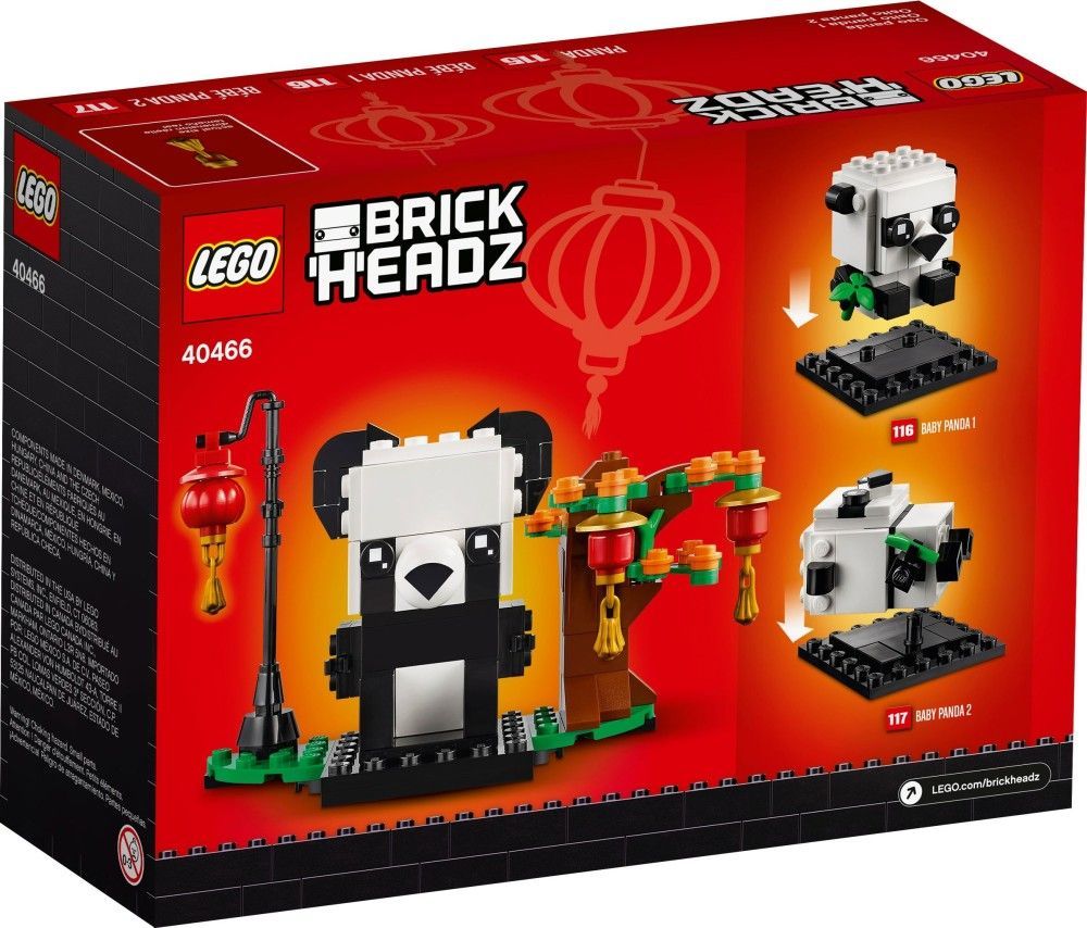 LEGO BrickHeadz 2021 Neuheiten: Offizielle Bilder zu 40442 Goldfisch und 40443 Wellensittich