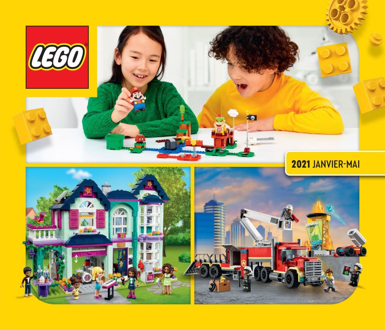 LEGO Adult Builders 2021 Sets im französischen Katalog