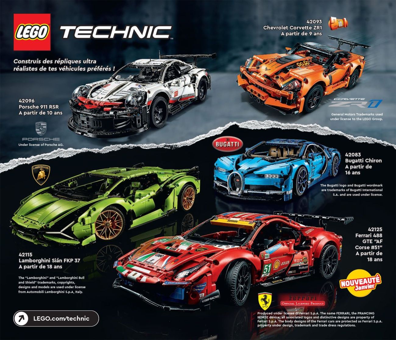 LEGO Adult Builders 2021 Sets im französischen Katalog