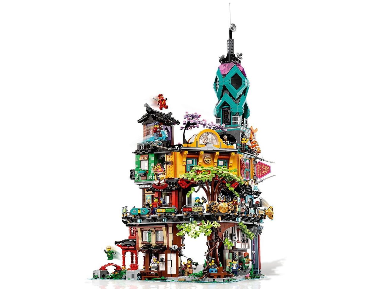 LEGO 71799 Ninjago City Markets: Größte LEGO Ninjago City Erweiterung kommt im Sommer