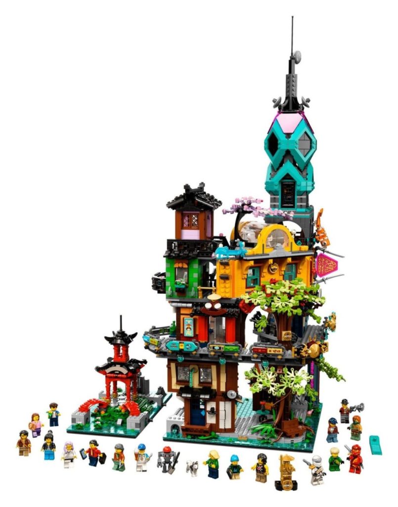 LEGO 71741 Ninjago City Gardens: Offizielle Bilder