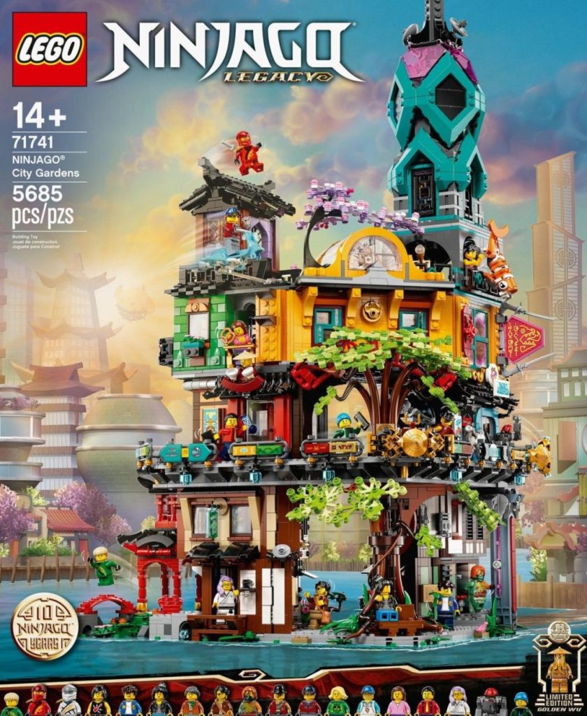 LEGO 71741 Ninjago City Gardens: Offizielle Bilder