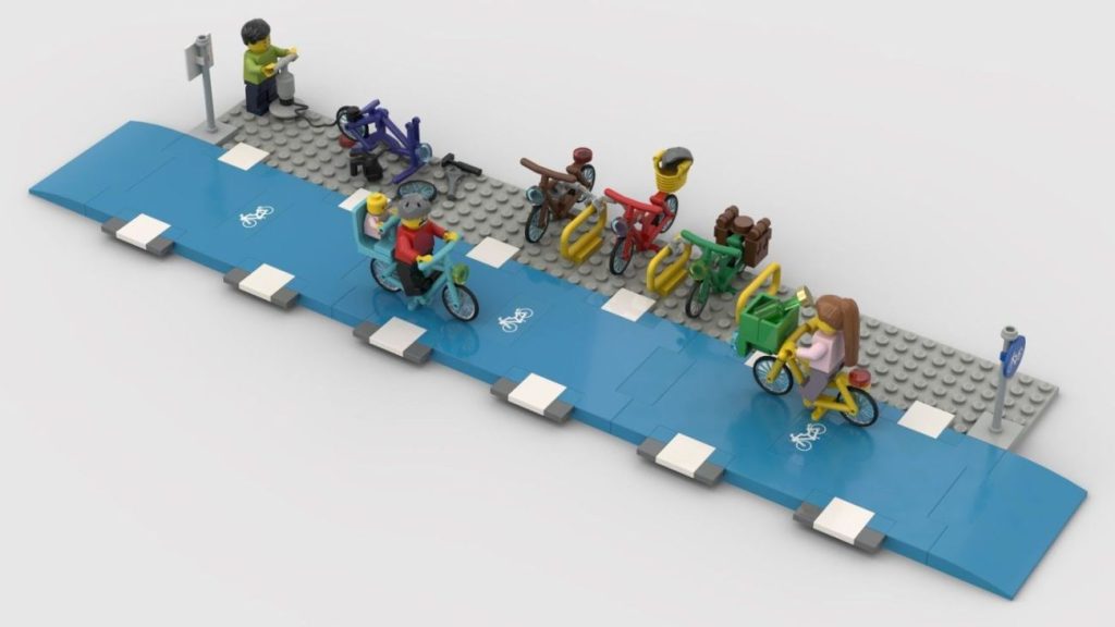 LEGO Bike Lanes