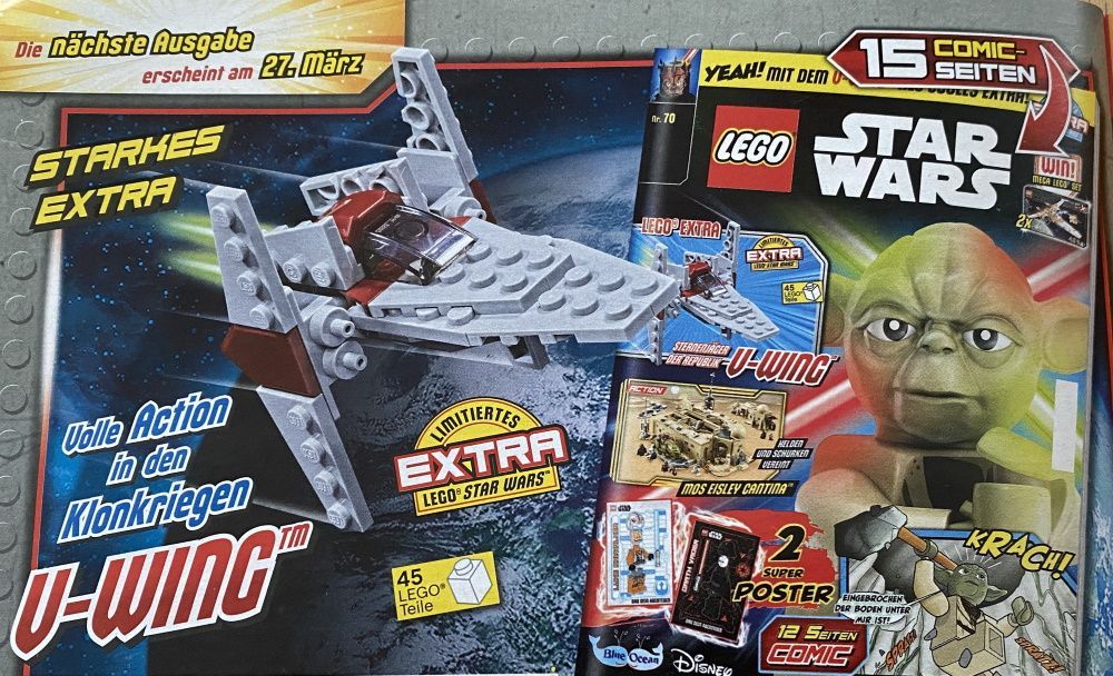 LEGO Star Wars Magazin Nr. 69: Imperator Palpatine & Heftvorschau