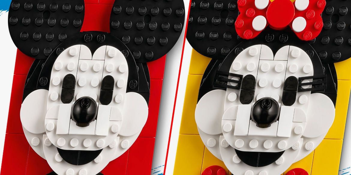 LEGO Brick Sketches: Micky und Minnie Maus