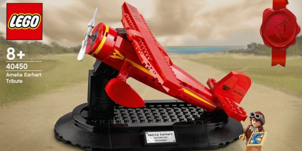 LEGO 40450 Amelia Earhart Tribute Set: Offizielle Bilder