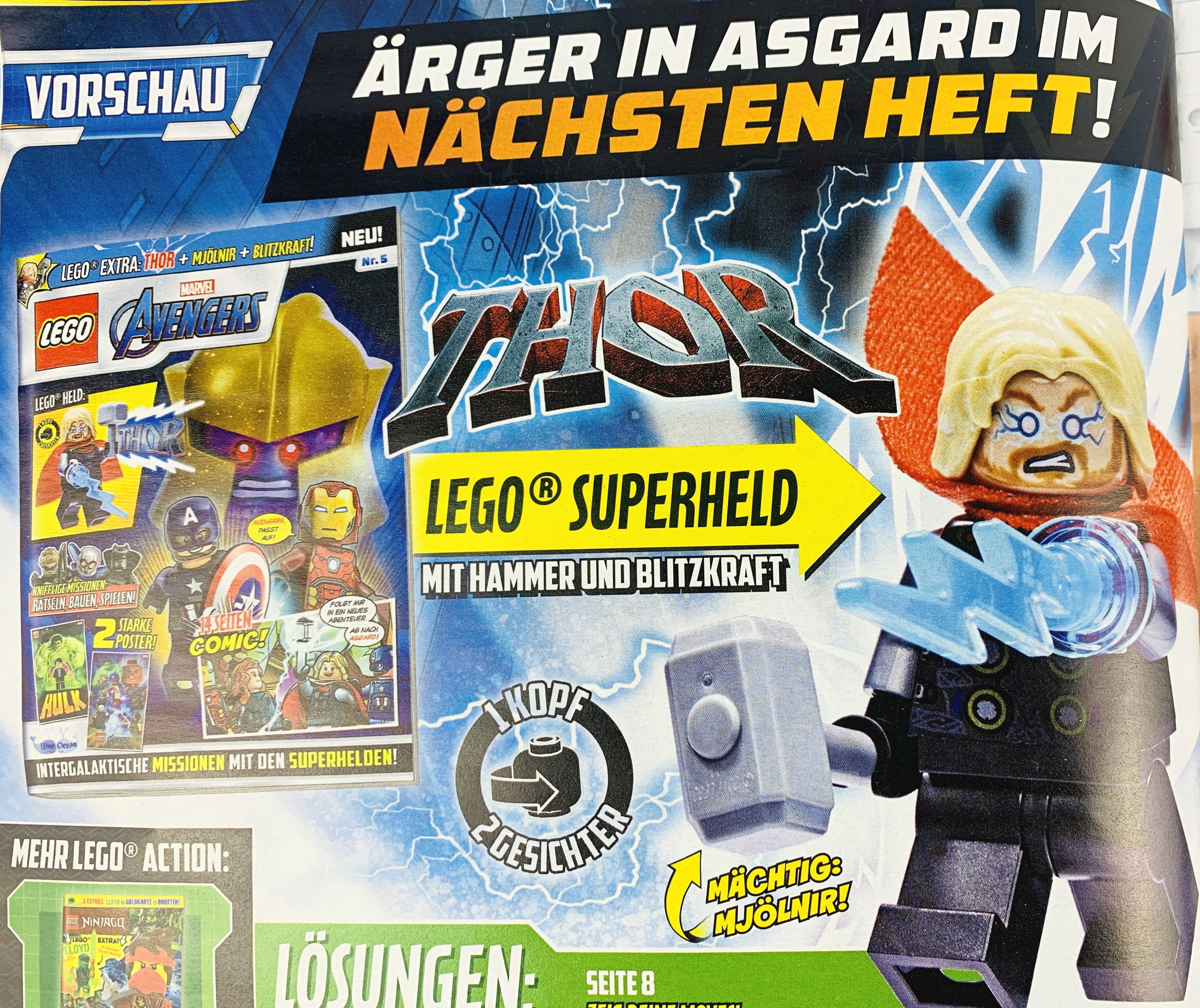 LEGO Marvel Avengers Magazin 4: Jetzt kommt Venom