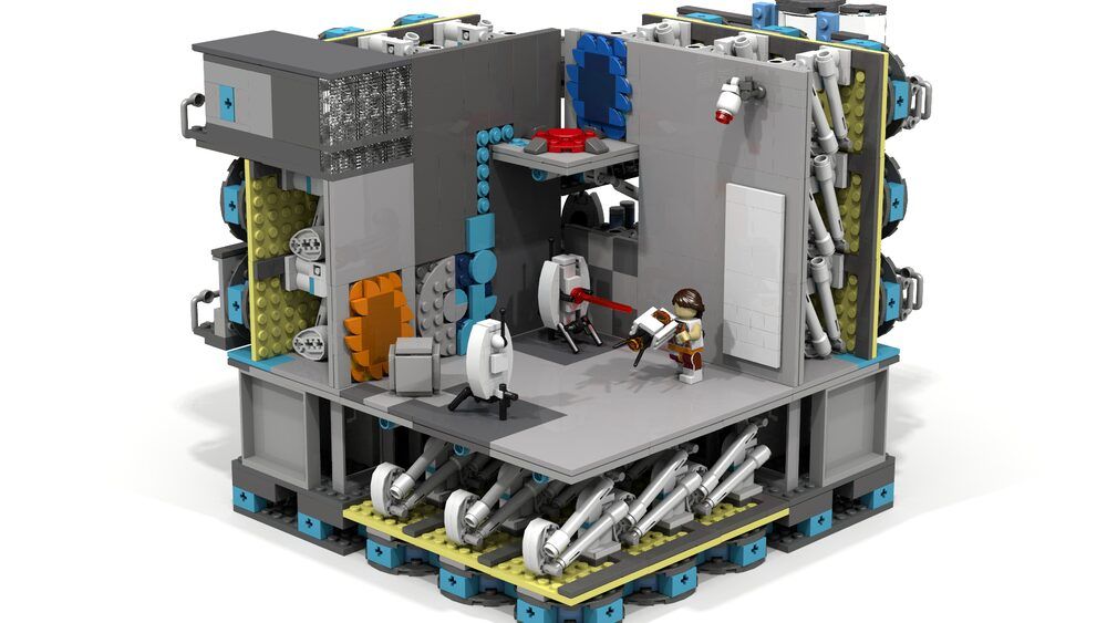 LEGO Prtal Modular Testing Chamber