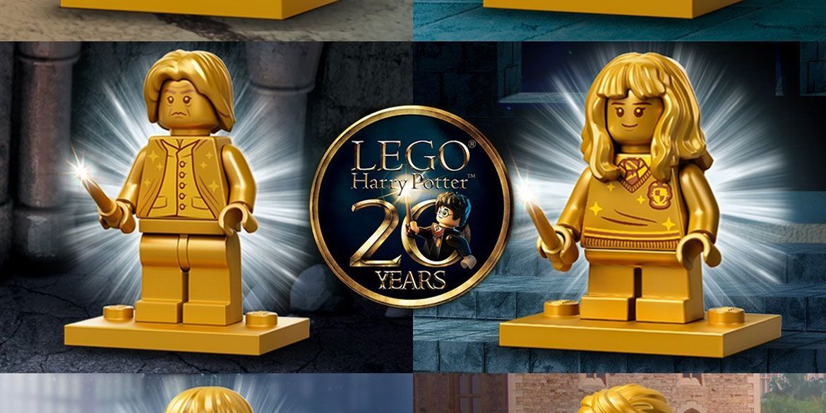 goldene LEGO Harry Potter Minifiguren