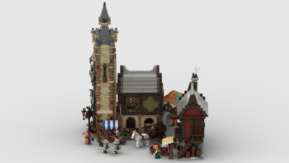 LEGO Ideas Medieval Marketplace