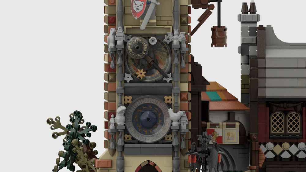 LEGO Ideas Medieval Marketplace