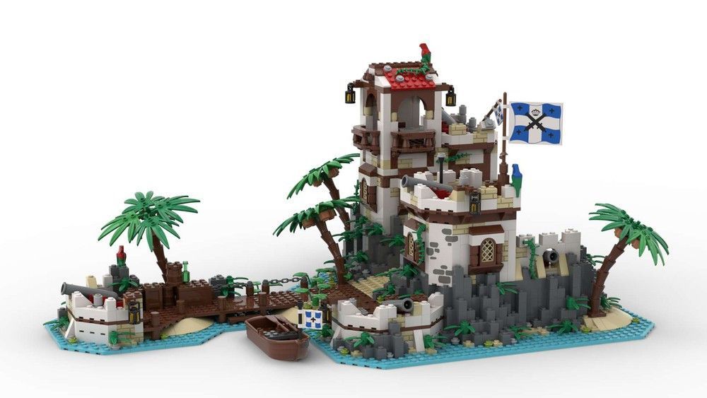 LEGO Ideas Imperial Island Fort