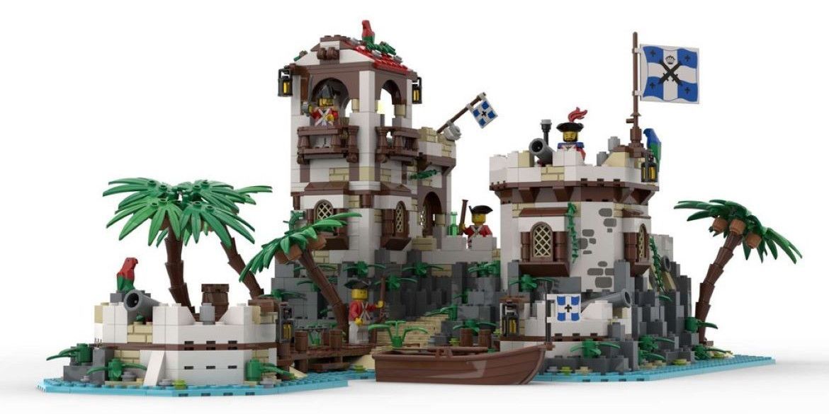 LEGO Ideas Imperial Island Fort