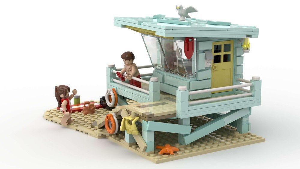 LEGO Ideas Lifeguard's Shack