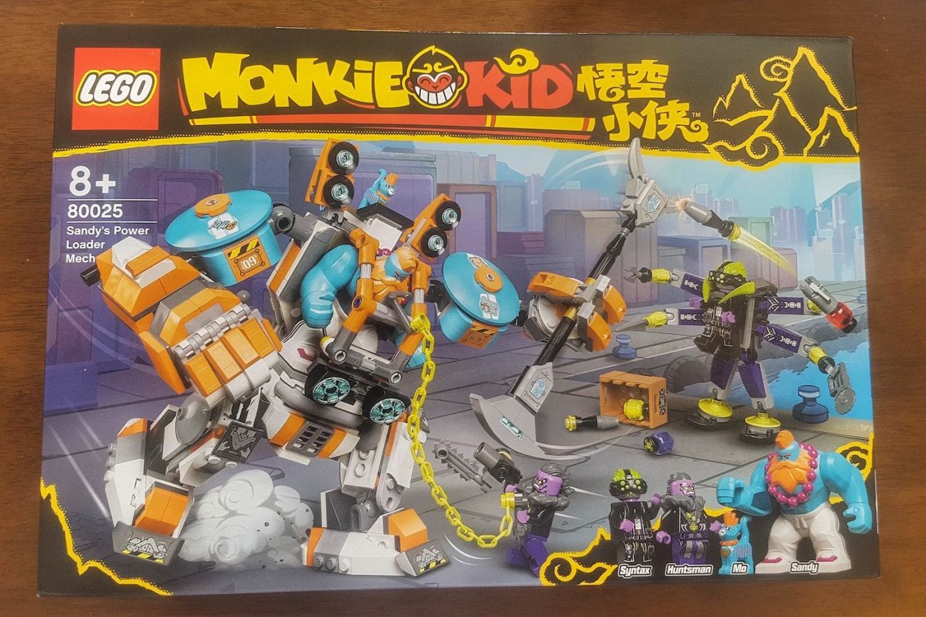 LEGO-Monkie-Kid-80025-Sandys-Power-Loader-Mech-Review