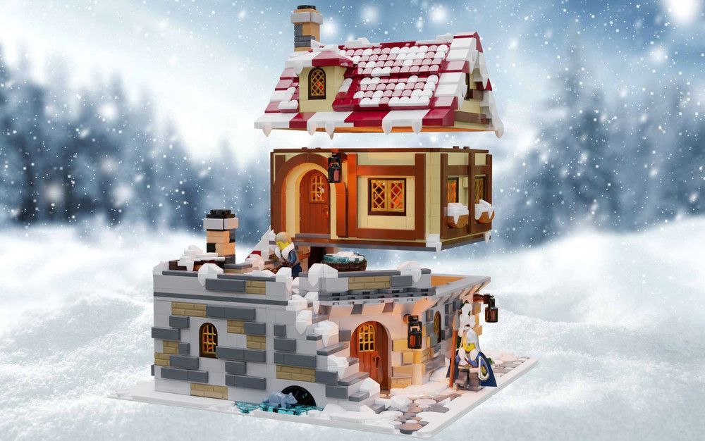 LEGO Ideas Tavern under the Snow