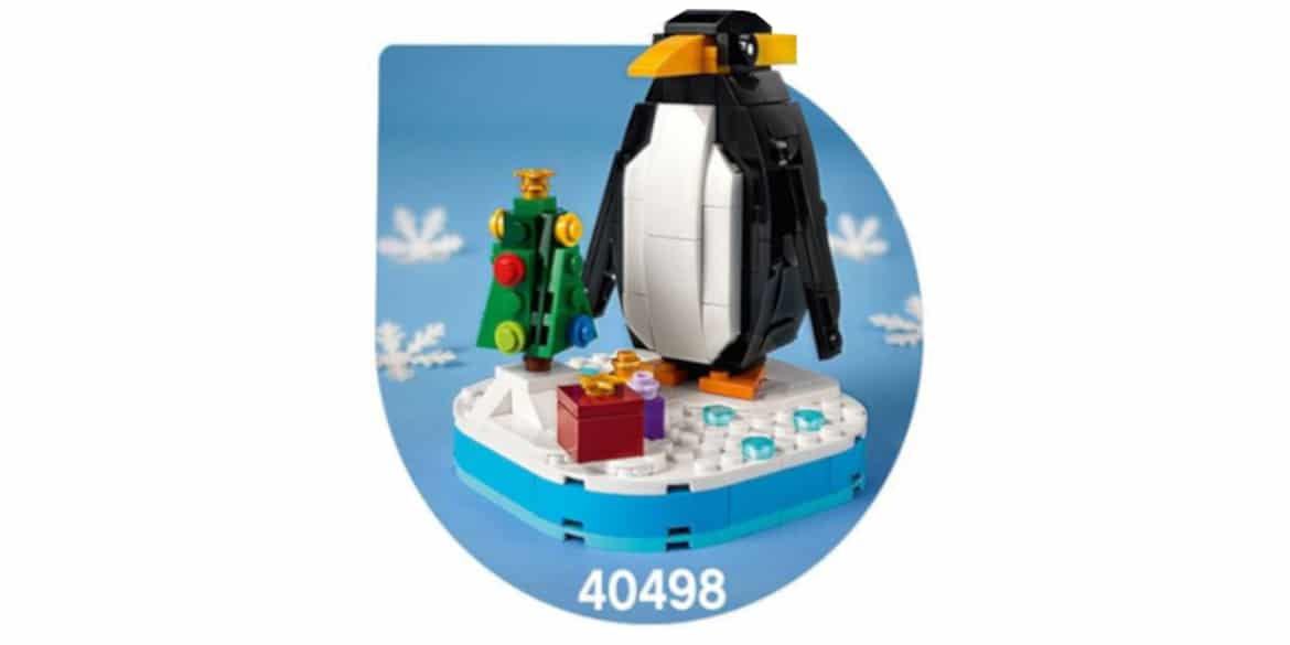 LEGO 40498 Christmas Penguin: Erstes Bild